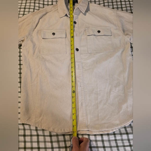 Forever 21 Cream Corduroy Shirt - Picture 5 of 8